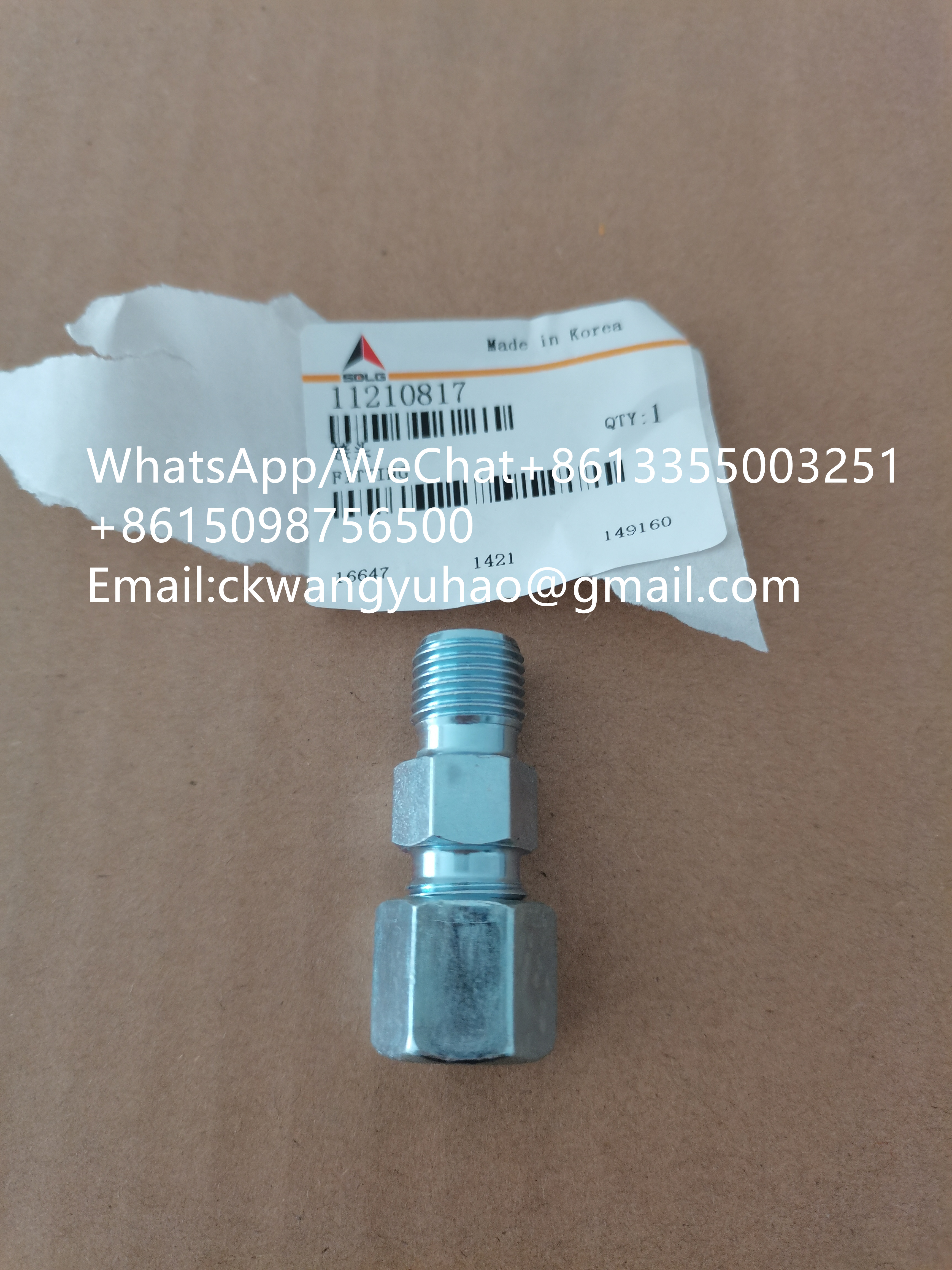 11210817 - 11216237 	HYDRAULIC OIL PIPE	14405161 	PIPE
4041002412 	CLAMP	4041002413 	Clamp
11215225 	PIN	14403320 	PIN
14405392 	PIN	14405386 	PIN
11214733 	TOOTH	14402304 	Bucket tooth
11216268 	CRANKSHAFT	11221424 	Crankshaft
14403693 	Protecting plate	14402666 	Cover
11224069 	Hexagon screw	11221739 	SCREW
11224070 	Hexagon screw	11221740 	SCREW
11224071 	Hexagon screw	11221741 	SCREW
11215153 	Cover	14406461 	Plate
11216351 	COVER	14406461 	Plate
26330016031 	DOOR	14401212 	DOOR
26330016041 	REAR DOOR	14401212 	DOOR
11216130 	RAIL	14403886 	HAND RAIL
11216239 	STAY	14402795 	MIRROR BRACE
1690200001 	BUCKET	29170010433 	Bucket body
1690200001 	BUCKET	29170010433 	Bucket body
1690200001 	BUCKET	29170010433 	Bucket body
29170010431 	BUCKET BODY	29170010433 	Bucket body
29170010432 	BUCKET BODY	29170010433 	Bucket body
11215962 	PIPE	11221446 	Oil filler pipe
11215932 	SEALING RING	11221417 	Gasket
11216489 	OIL HOSE	11220182 	OIL HOSE
11216487 	OIL HOSE	11220181 	OIL HOSE
11216122 	COVER	14403873 	COVER
11217610 	COVER PLATE	14403478 	PROTECTING PLATE
