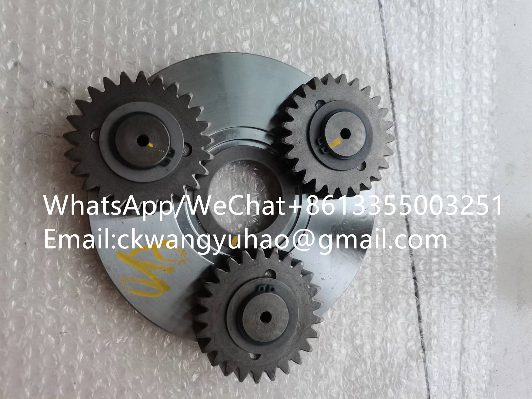 11213640gears - 4110001201233  STUD  4110000727066  STUD
4110001201241  SEALING RING  4110001167248  SEALING RING
4110001201255  THERMOSTAT  4110000970108  THERMOSTAT
4110001201257  BOLT  4110001007063  SCREW
4110001201302  BOLT  4110000509323  BOLT
4110001300026  WASHER  4110000998001  WASHER
4110001300049  CLAMP  4110000997270  CLAMP
4110001300050  CYLINDER HEAD  4110001002060  CYLINDER HEAD
4110001300051  AIR INLET PIPE  4110001002061  EXHAUST PIPE
4110001300052  GASKET  4110001002072  WASHER
4110001300053  GASKET  4110001002069  WASHER
4110001300059  SCREW  4110001386016  SCREW
4110001321003  WASHER  4110000042026  SHIM
4110001321007  WASHER  4110000042026  SHIM
4110001321011  WASHER  4110000076006  WASHER
4110001321013  ROLLER BEARING  4110000076007  BEARING
4110001321032  PLUG  4110000367332  PLUG
4110001321035  RIVET  7200001435  RIVET
4110001321037  O-RING  4110000042007  O-RING
4110001321039  COVER PLATE  4110000367059  COVER PLATE
4110001321040  BOLT  7200001686  SCREW
4110001321041  WASHER  4110000042026  SHIM
4110001321043  WASHER  4110000367060  WASHER
4110001321044  PLUG  4110000076240  PLUG
4110001321050  SPRING PIN  7200001471  PIN
4110001321051  SPRING PIN  7200001472  PIN
4110001321053  SHIM  4110000076397  SHIM
4110001321056  WASHER  4110000145054  BEARING BUSHING
4110001321059  SEALING RING  4110000076256  SEALING RING
4110001321064  BOLT  4110000367142  SCREW
4110001321066  NEEDLE BEARING  4110000367070  NEEDLE BEARING
4110001321070  GASKET  4110000367051  GASKET
4110001321075  BOLT  7200001495  SCREW
4110001321076  BOLT  7200001496  SCREW
4110001321077  RETAINING RING  4110000076209  RETAINING RING
4110001321079  GEAR  4110000367035  GEAR
4110001321080  ROLLER BEARING  7200001501  BEARING
4110001321082  ANCHOR PLATE  4110000076170  ANCHOR PLATE
4110001321083  BOLT  7200001504  SCREW
4110001321086  ROLLER BEARING  7200001507  BALL BEARING
4110001321088  SHIM  4110000076268  SHIM
4110001321090  FLANGE  4110000367075  FLANGE
4110001321096  BREATHER CAP  4110000076188  BREATHER CAP
4110001321099  BOLT  7200002242  SCREW