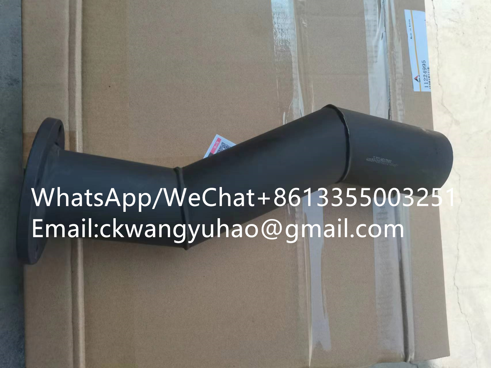 11211019exhaustpipe - 14404044  Boom cylinder  14407203  Boom cylinder
14404065  1-link set  11222937  null
14404067  Chain link  11222936  null
14404068  Track shoe  11222935  null
14404074  Hose assembly  14407530  Hose assembly
14404089  COVER PLATE  14408180  Cover
14404090  COVER PLATE  14408179  Cover
14404117  DIPPER ARM  14408498  Dipper arm
14404143  RELAY BOX  14408224  Fuse and relay unit
14404144  DECAL  14408225  Decal
14404153  IDLER  14401521  IDLER
14404156  ROLLER  14401854  ROLLER
14404173  Hydraulic fluid tank  26100006901  Hydraulic fluid tank
14404180  Fuel filter  11210238  PRIMARY FILTER
14404200  CONTROL UNIT  14410400  Control unit
14404212  REFUELING PUMP  14406533  Fuel filling pump
14404213  BUCKET CYLINDER  14405383  BUCKET CYLINDER
14404215  Cover  11215226  COVER
14404218  EXCAVATOR BOOM  14406884  Excavator boom
14404229  Pin  26170042211  Pin
14404231  Pin  26170042251  Pin
14404235  TRACK SHOE  11210684  TRACK SHOE
14404246  ROLLER  14405666  ROLLER
14404248  EXCAVATOR BOOM  14406757  Excavator boom
14404278  Hydraulic fluid tank  14408340  null
14404285  HYDRAULIC FLUID TANK  14408339  Hydraulic fluid tank
14404329  Transmission  11223533  null
14404361  Track chain  21906004901  null
14404364  Track tensioner  14409127  Recoil spring_assy no tube
14404462  Hose assembly  14407531  null
14404463  Hose assembly  14407531  null
14404464  Hose assembly  14407529  Hose assembly
14404473  SOLENOID VALVE  14405845  Solenoid valve
14404474  Hose assembly  14400882  HOSE ASSEMBLY
14404483  OIL BATH AIR CLEANER  11219132  OIL BATH AIR CLEANER
14404511  Hose assembly  14400570  HOSE ASSEMBLY
14404547  CLAMP  14408300  Clamp
14404548  CLAMP  14408299  Clamp
14404567  sponge  14408166  Sponge
14404610  DOOR  14406700  Door
14404611  DOOR  14406702  Sponge
14404667  Bracket  14407876  Bracket
14404710  Wheel rim  11217135  Rim
14404711  Wheel rim  11217136  Rim