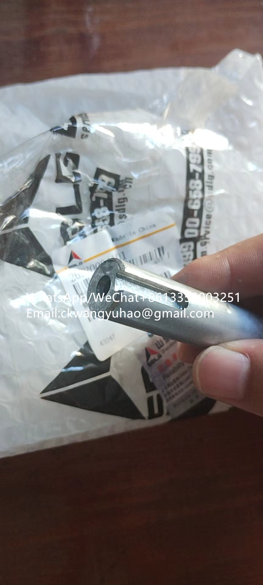 26320004101pins - 14402894  Superstructure frame  14406745  null
14402911  Shim  11210430  SHIM
14402912  Hinge  11210425  HINGE
14402917  Hood  11222282  Hood
14402918  Door  11216712  null
14402920  Hood  11216703  COVER
14402924  Bucket  26180012871  null
14402936  PIN  26170034721  Pin
14402937  PIN  26170034671  Pin
14402938  PIN  26170034661  Pin
14402939  PIN  26170034651  Pin
14402940  Excavator boom  14406752  Excavator boom
14402953  Counterweight  26280007541  Counterweight
14403032  Oil filter  11220159  null
14403038  Bracket  11211133  CLIP
14403043  BRACKET  14405801  Bracket
14403058  Main cable harness  14400373  Wiring harness_main harness
14403104  BRACKET  14410829  Bracket
14403138  Clamp  14408294  Clamp
14403139  Clamp  14408295  Clamp
14403140  Boom cylinder_assy  11218999  BOOM CYLINDER
14403144  Pipe  14407105  Pipe
14403184  ALTERNATOR  11219040  ALTERNATOR
14403211  Dipper arm  14408500  Dipper arm
14403214  PIN  26170034641  Pin
14403217  CONDENSER  14401935  Condenser_assy_combined
14403218  CONDENSER  14401946  CONDENSER
14403219  CONDENSER  11214356  CONDENSER
14403242  Clamp  14404888  CLAMP
14403243  Clamp  14404889  CLAMP
14403295  Fuel filter  11214500  FUEL FILTER
14403296  Fuel filter  11219202  null
14403312  EXCAVATOR BOOM  14406884  Excavator boom
14403313  Excavator boom  26170022011  Excavator boom
14403319  Pin  26170022051  Pin
14403325  Connecting rod  26171027401  Connecting rod
14403392  FILTER  11211156  FILTER
14403396  Hose  14407526  Hose
14403401  Swing motor  11224996  null