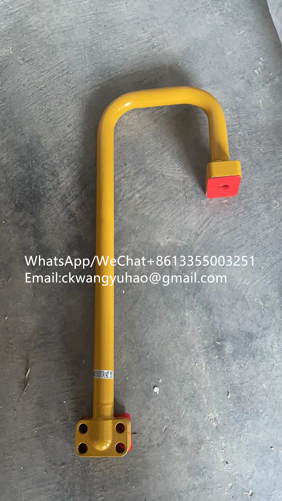 26141014251steelpipes - 11218962  PROTECTING PLATE  14401251  COVER
11218989  PLATE  14400796  BRACKET
11218993  SEAT  14400802  WASHER
11218996  CONTROL UNIT  14401539  DISPLAY
11218997  CONTROL UNIT  14401540  DISPLAY
11219008  TRAVEL MOTOR  11222998  Drive unit
11219012  OIL TANK  11219013  OIL TANK
11219013  OIL TANK  26020008871  null
11219016  HOSE  11221007  null
11219017  Hose  11222258  null
11219023  Cylinder liner  11216018  CYLINDER LINER KIT
11219024  Thrust washer  11216283  THRUST WASHER
11219025  Rocker arm  11218964  ROCKER ARM
11219027  Rocker arm  11219139  ROCKER ARM
11219031  PISTON  11216018  CYLINDER LINER KIT
11219040  ALTERNATOR  11224721  null
11219049  SCREW  11223506  Screw
11219073  FAN SHROUD  14407468  Fan guard
11219076  ARM  14402716  DIPPER ARM
11219077  HOSE  11220521  HOSE
11219079  IDLER  14404059  Idler
11219094  Pipe  14403796  Pipe_wa x1 piping arm 2.6m
11219097  Hose  14403795  Hose_special
11219109  Clamp  14403793  Clamp
11219110  Pipe  14403791  null
11219111  Pipe  14403792  null
11219112  Pipe  14403768  null
11219113  Pipe  14403769  null
11219114  Pipe  14403790  null
11219115  Hose  14403766  Hose assembly
11219116  TENSION SPRING  11219379  SPRING TENSIONER
11219124  BRACKET  14401814  BRACKET
11219125  BRACKET  14400670  BRACKET
11219129  BRACKET  14404372  Bracket
11219132  OIL BATH AIR CLEANER  11225030  null
11219142  SCREW  11224405  Hexagon screw
11219147  TOGGLE SWITCH  11219881  TOGGLE SWITCH
11219150  FUEL HOSE  14400488  FUEL HOSE
11219151  FUEL HOSE  14400489  FUEL HOSE
11219152  BRACKET  14400491  BRACKET
11219157  EXPANSION TANK  11219198  EXPANSION TANK
11219158  DECAL  14400515  DECAL
11219159  DECAL  14407099  Decal
11219160  DECAL  14400517  DECAL