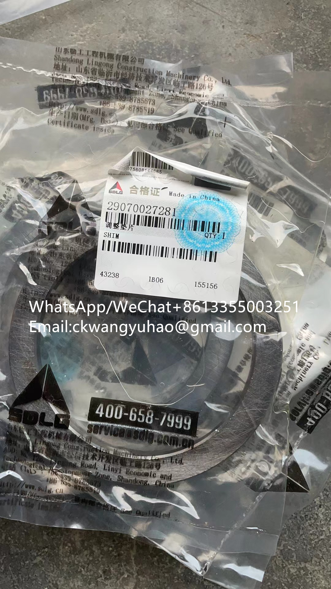 29070027281spacers - 11220782  OIL FILTER  11222487  Oil filter
11220783  return pipe  11224584  Oil return pipe
11220784  JOINT  11224569  Nipple
11220803  PLUG  11225790  null
11220808  PRESSURE SENSOR  11225781  null
11220810  PUSH ROD  11224549  Push rod
11220819  RETURN LINE  11224566  Return line
11220827  SCREW  11225508  null
11220834  SENSOR  11222264  Sensor
11220835  SHAFT  11225670  null
11220836  MUFFLER  11222754  Silencer
11220837  MUFFLER  11224696  null
11220839  HEX. SOCKET SCREW  11222740  Screw
11220848  STUD  11224570  Stud
11220849  STUD  11224571  Stud
11220854  VALVE BRIDGE  11224548  Valve bridge
11220862  Washer  11222744  Gasket
11220863  Washer  11212714  GASKET
11220865  WATER INLET PIPE  11222779  Water inlet pipe
11220867  Water outlet pipe  11222781  Water outlet pipe
11220870  SCREW  11221876  Connector
11220871  AIR CONDITIONING UNIT  11223272  Air conditioning unit
11220921  FAN BRACKET  11225343  null
11220933  HOSE  14406900  Oil hose
11220936  CONTROL VALVE  11222279  Control valve
11220941  Cover  14406496  Cover
11220978  PUMP UNIT  11222501  Pump unit
11220981  OIL PAN  11219020  OIL SUMP
11220982  Gasket  11224872  Gasket
11220983  Gasket  11222932  Gasket
11220987  BREATHER PIPE  11225796  null
11220999  SEALING  11224139  Sealing
11221003  NUT  11213622  NUT
11221013  Valve  4110002557019  VALVE
11221037  Support  11222255  Support
11221049  O-RING  4110001061137  O-RING
11221050  Hexagon screw  11225517  null
11221127  CHECK VALVE  11220295  CONTROL VALVE
11221163  CORE PLUG  4110002126005  PLUG
11221164  CORE PLUG  4110002126006  PLUG
11221165  VALVE GUIDE  11225460  null
11221169  VALVE SLEEVE  11225605  null
11221170  THRUST WASHER  4110002126012  THRUST WASHER
11221171  RING  4110002126013  RETAINING RING