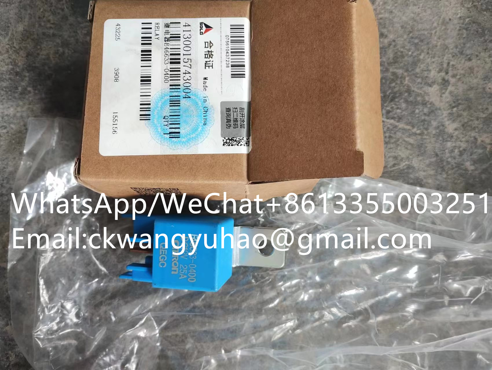 4130015743004relays - 11214782  HANDLE  11223206  Handle
11214805  HOSE  11216858  HOSE
11214819  HOSE  11217347  HOSE
11214822  NIPPLE  11223683  null
11214823  SPRING PIN  11221052  SPRING PIN
11214826  SCREW  11223160  Screw
11214829  SLIP PROTECTION  14401433  ANTI-SLIP DEVICE
11214830  SUPPORT  11216792  SUPPORT
11214839  TOOL BOX  14400861  TOOL BOX
11214840  HOSE ASSEMBLY  11217376  HOSE
11214841  BATTERY  11216746  BATTERY
11214843  BUCKET CYLINDER  14404043  Bucket cylinder
11214844  DIPPER ARM CYLINDER  4120006006  Dipper arm cylinder
11214845  BOOM CYLINDER  14407203  Boom cylinder
11214851  DIPPER ARM CYLINDER  11214844  DIPPER ARM CYLINDER
11214853  VENTILATION FILTER  11214497  BREATHER
11214857  LIFTING ARM  14403312  EXCAVATOR BOOM
11214858  PLUG  11216926  PLUG
11214862  HOSE ASSEMBLY  11217465  HOSE ASSEMBLY
11214863  HOSE ASSEMBLY  11217466  HOSE ASSEMBLY
11214864  HOSE ASSEMBLY  11217467  HOSE ASSEMBLY
11214873  PIPE  14403586  Pipe
11214874  PIPE  14403943  Pipe
11214876  HOSE  11217440  HOSE ASSEMBLY
11214880  PIPE  11216225  OIL PIPE
11214881  FLANGE  11217512  FLANGE
11214882  HOSE ASSEMBLY  11217505  HOSE ASSEMBLY
11214887  PIPE  11216224  HYDRAULIC OIL PIPE
11214888  PIPE  11216252  HYDRAULIC OIL PIPE
11214889  HOSE  11217441  HOSE ASSEMBLY
11214890  PIPE  11216226  HYDRAULIC OIL PIPE
11214891  PIPE  11216229  OIL PIPE
11214892  VALVE  11216203  CONTROL PRESSURE VALVE
11214893  VALVE  11216202  CONTROL PRESSURE VALVE
11214895  PIPE  11216237  HYDRAULIC OIL PIPE
11214897  PIPE  11216235  HYDRAULIC OIL PIPE
11214898  PIPE  11216236  HYDRAULIC OIL PIPE
11214899  PIPE  11216238  HYDRAULIC OIL PIPE
11214900  PIPE  11216246  HYDRAULIC OIL PIPE
11214903  CLAMP  11223032  Clamp
11214907  PIPE  11216257  Oil pipe
11214908  HOSE  11217511  HOSE
11214911  PIPE  11216233  HYDRAULIC OIL PIPE
11214912  PIPE  11216234  HYDRAULIC OIL PIPE