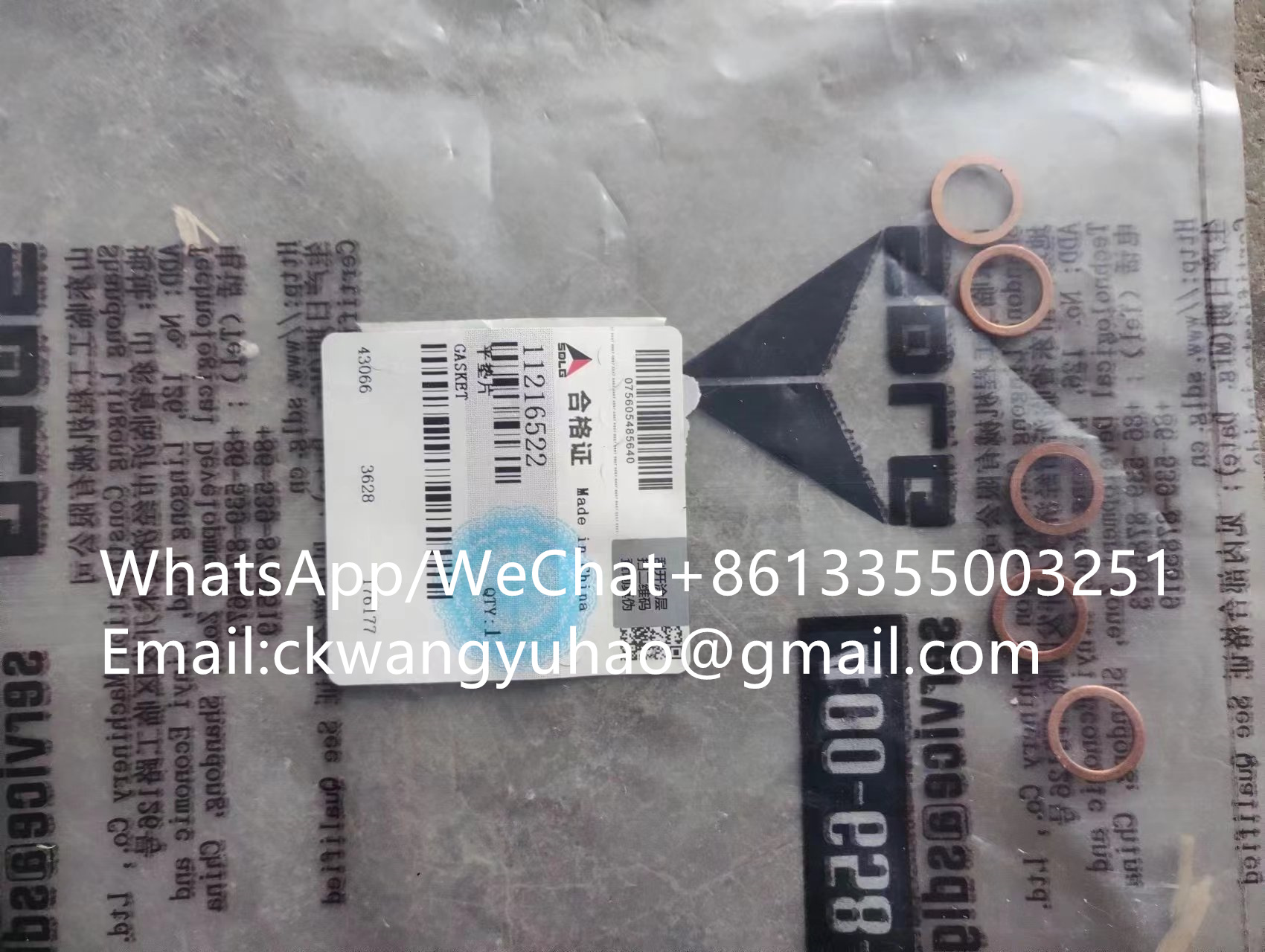 11216522Washer - 4110002126222  STUD  11223058  Stud
4110002126229  GASKET  11221982  GASKET
4110002126247  Lock washer  11221270  LOCK WASHER
4110002126255  STARTER MOTOR  11222899  null
4110002126262  PRE-HEATER  11225628  Heater
4110002126287  TEMPERATURE SENSOR  11216909  OIL TEMPERATURE SENSOR
4110002126290  SENSOR  11222263  Sensor
4110002126303  WATER PUMP KIT  11224127  Water pump
4110002126329  SCREW  11224456  Hexagon screw
4110002126336  FUEL PUMP  11222906  Fuel pump
4110002137008  FRICTION DISC  4110002137024  FRICTION DISC
4110002137019  GEAR  4110002137003  GEAR
4110002137075  COVER  4110015874002  null
4110002168068  Engine control unit  4110002168073  Engine control unit
4110002168073  Engine control unit  4110004340033  Ecu assy,service
4110002196005  Fan bracket  4110002196042  Fan bracket
4110002196016  Engine control module  4110002196047  null
4110002196041  Engine control module  4110002196046  Engine control module
4110002206006  GEAR RING  4110002237004  Flywheel housing
4110002206008  SENSOR  4110001009070  SENSOR
4110002206009  PIPE  4110002354026  Pipe
4110002206012  WIRING HARNESS  4110002513020  Wiring harness
4110002206013  ENGINE CONTROL MODULE  4110002206016  Engine control module
4110002230021  BEARING  4110002230088  null
4110002237002  GEAR RING  4110002237004  Flywheel housing
4110002237005  Gear ring  4110002237004  Flywheel housing
4110002244010  Bearing shell  4110002244009  Bearing shell
4110002244038  Push rod  4110003210019  Push rod
4110002244045  Air shutter  4110003859003  Inlet valve
4110002244054  Camshaft  4110002244046  Camshaft
4110002247042  OIL FILTER HOUSING  4110002925016  OIL FILTER HOUSING
4110002247095  OIL PIPE  4110002247109  null
4110002278001  FUEL FILTER  4110003450004  Fuel filter
4110002284003  Bracket  4110002549005  Bracket
4110002316008  Gasket  4110001898007  Washer
4110002316016  Washer  4110003268132  Sealing ring