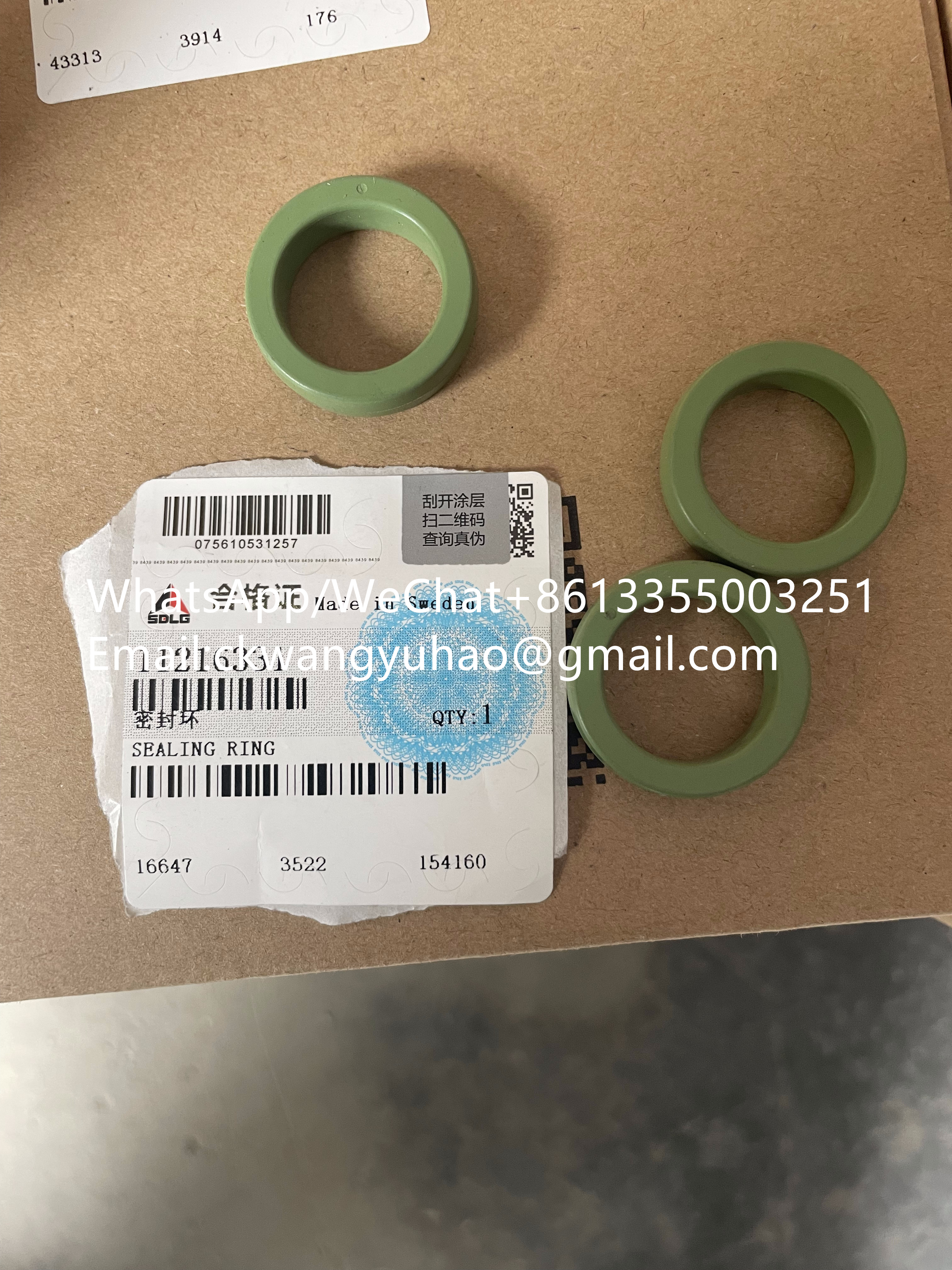 11216331 Sealing Ring 471626 - SDLG Excavator 360F 400F 460F 500F Engine Cooler Sealing Ring VOLVO D13 Engine Parts 11216331 Sealing Ring 471626