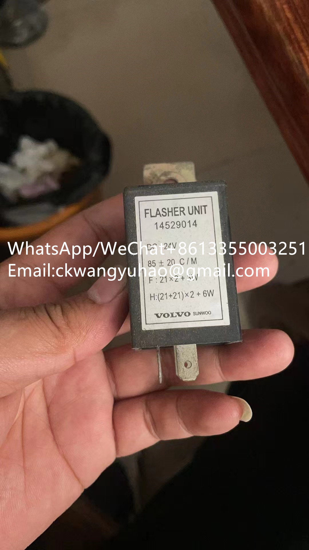 11218700 Lamp 14529014 - SDLG Wheel Excavator E7150F Flashlight 11218700 Lamp 14529014