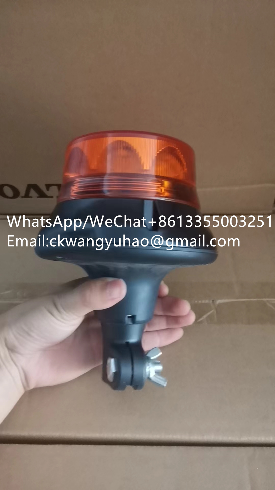 11225142 Warning Light 14685140 - SDLG Excavator E6600FB Rotating Warning Light 11225142 Warning Light 14685140