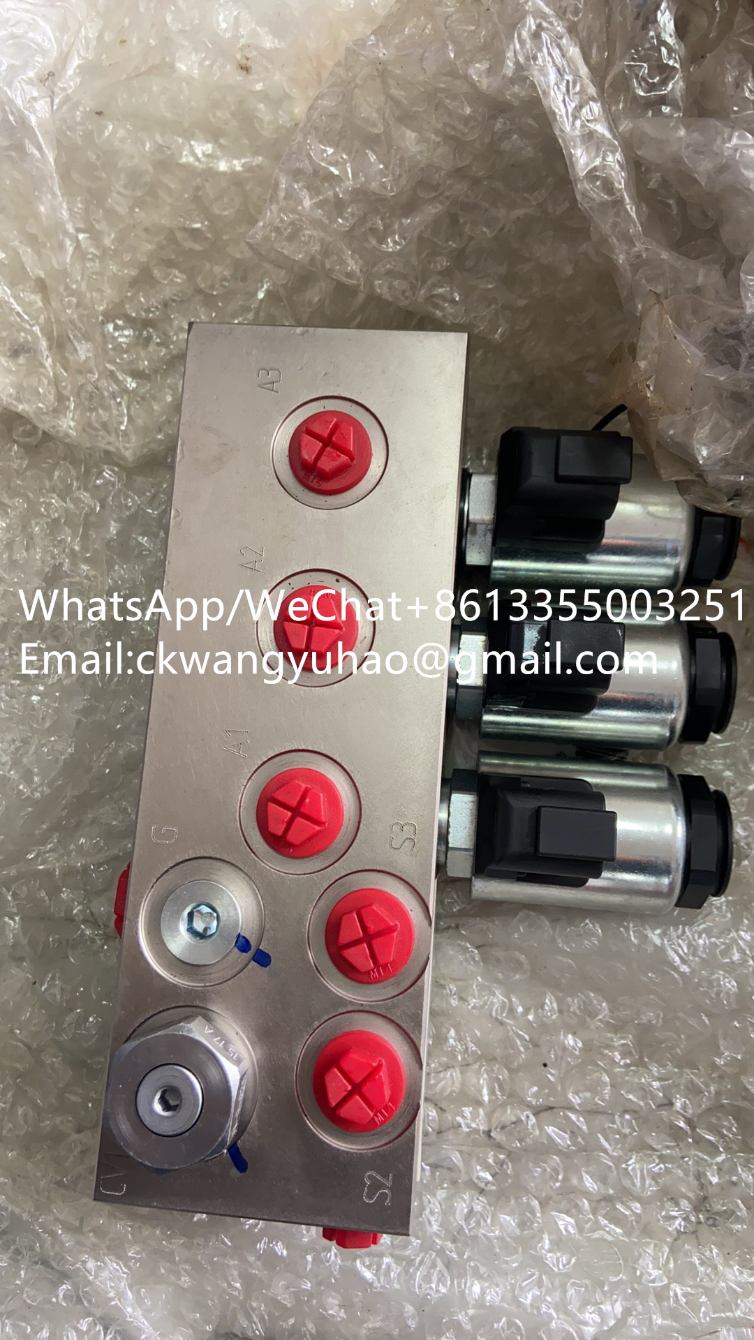14400281 Solenoid Valve - SDLG Excavator Full Model Pilot Line Solenoid Valve 14400281 Solenoid Valve