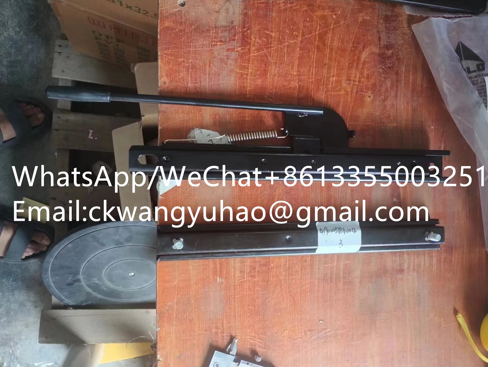 4190003784004 Slide Rail - SDLG Excavator 616F 636F Seat Slide Rail 4190003784004 Slide Rail