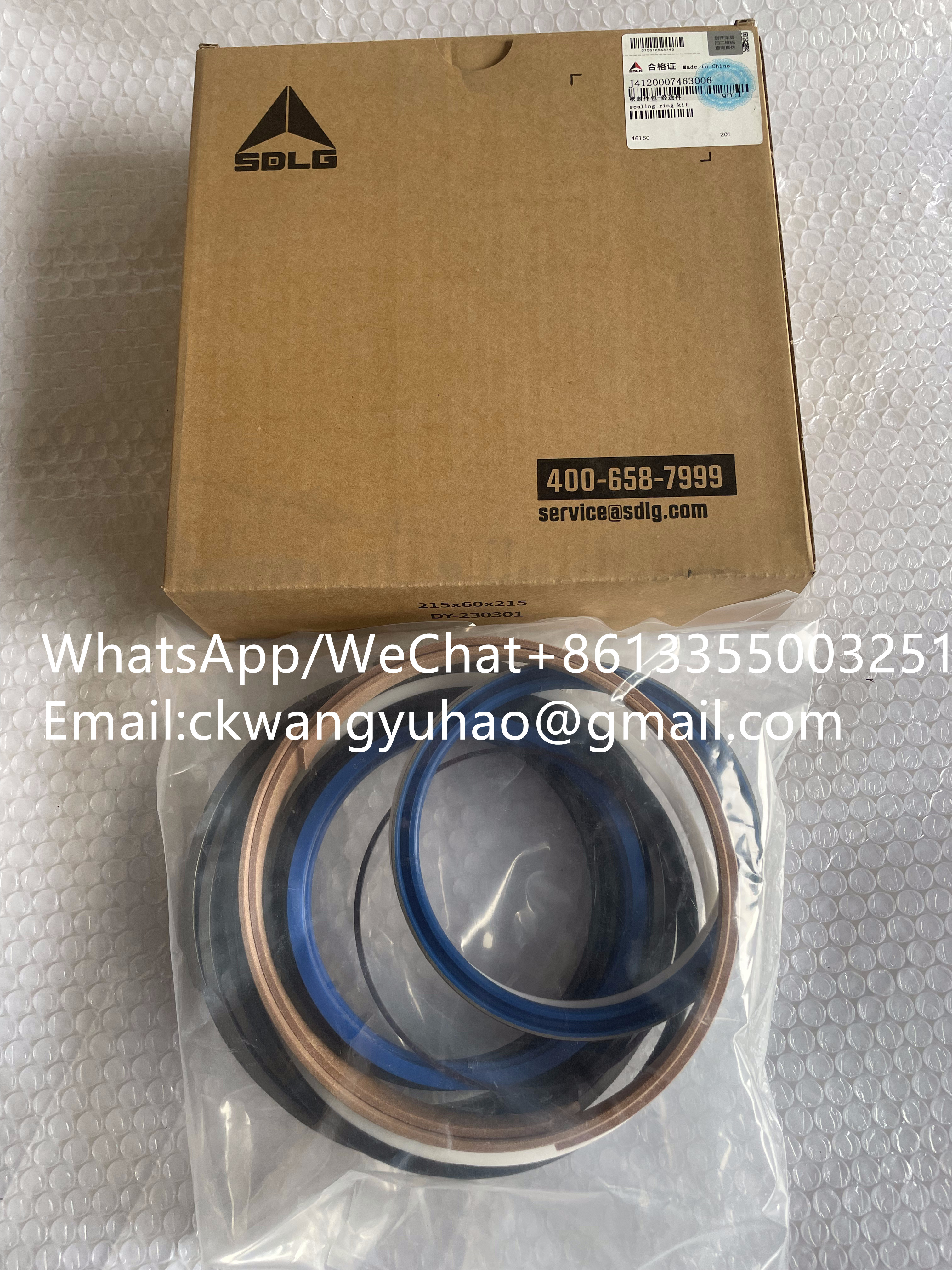 4120007463006 Sealed Package - Excavator 460F 500F 600F Boom Cylinder Seal Kit4120007463006 Sealed Package