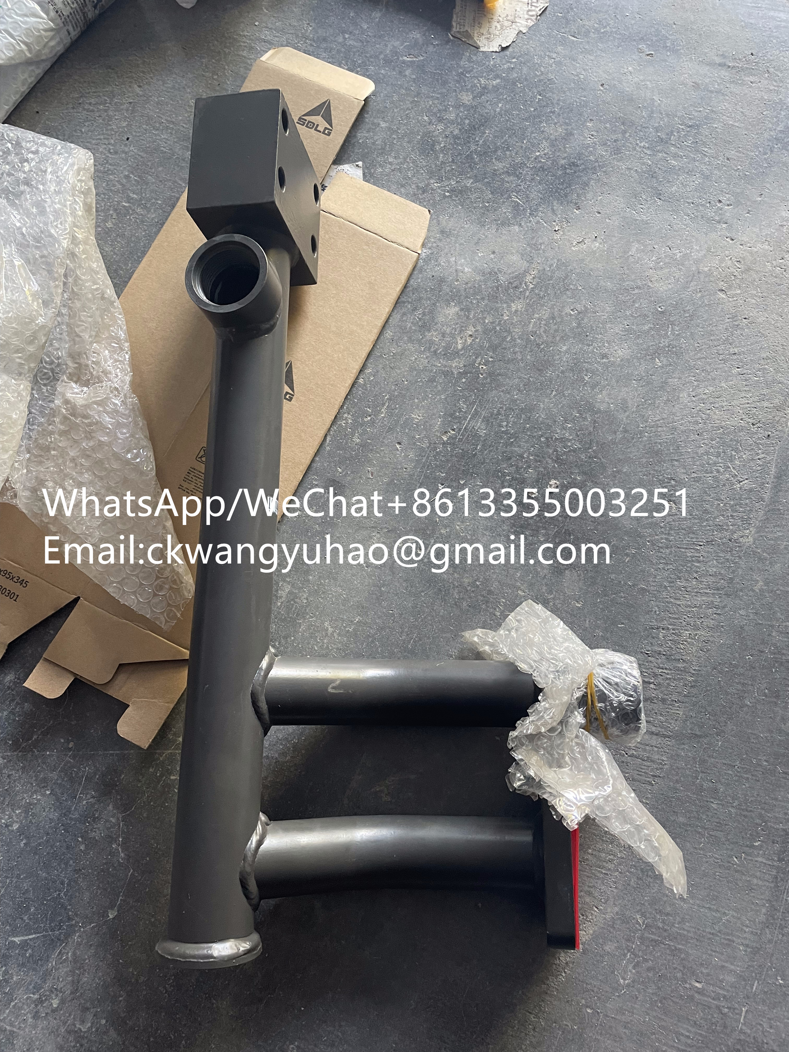 14403726Steel pipe - SDLG 205F 210FHydraulic oil heat dissipation pipe14403726