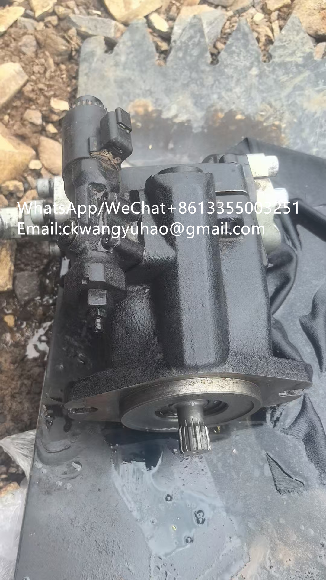 4120018759 Piston Pump - SDLG Excavator 550H600H700F Separate Radiator Heat Pumps