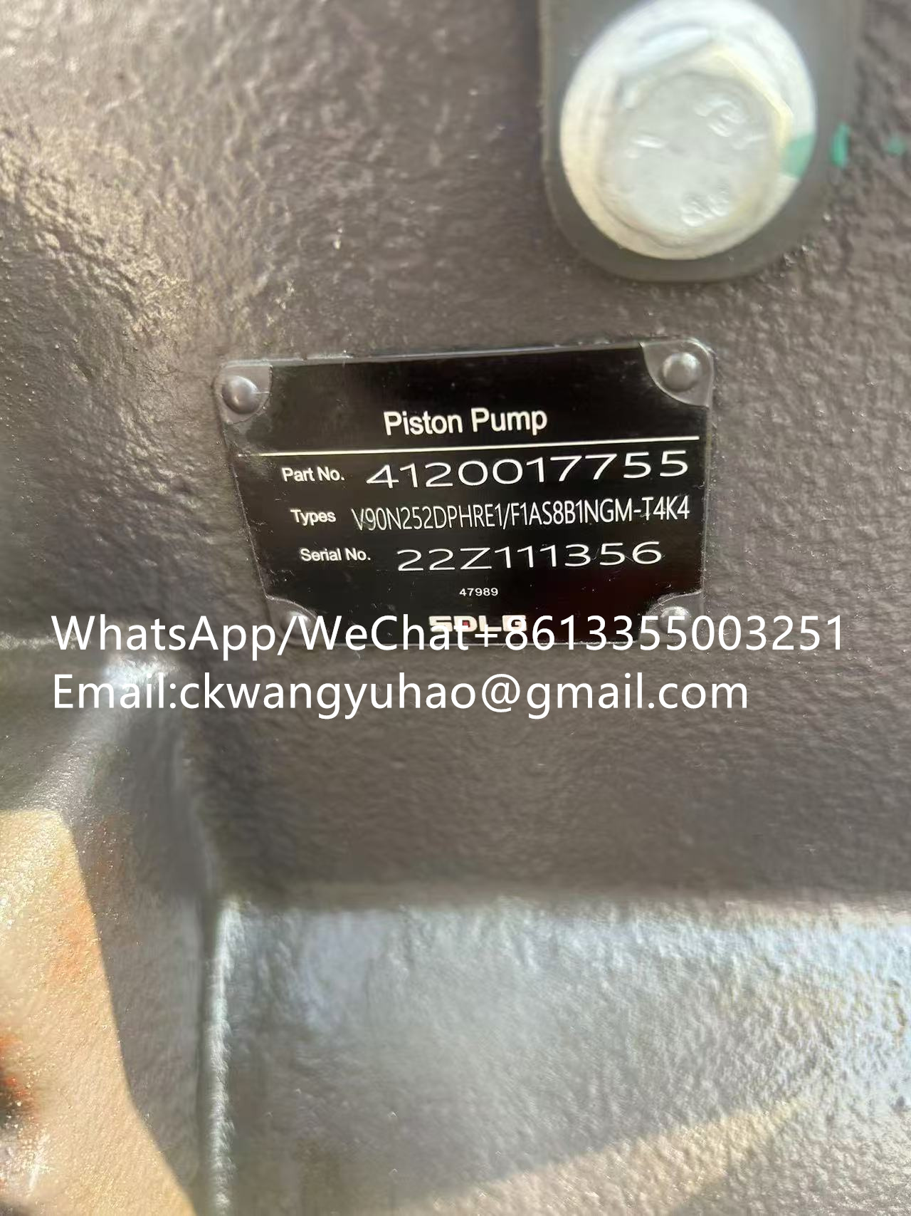 4120017755 Main Pump
