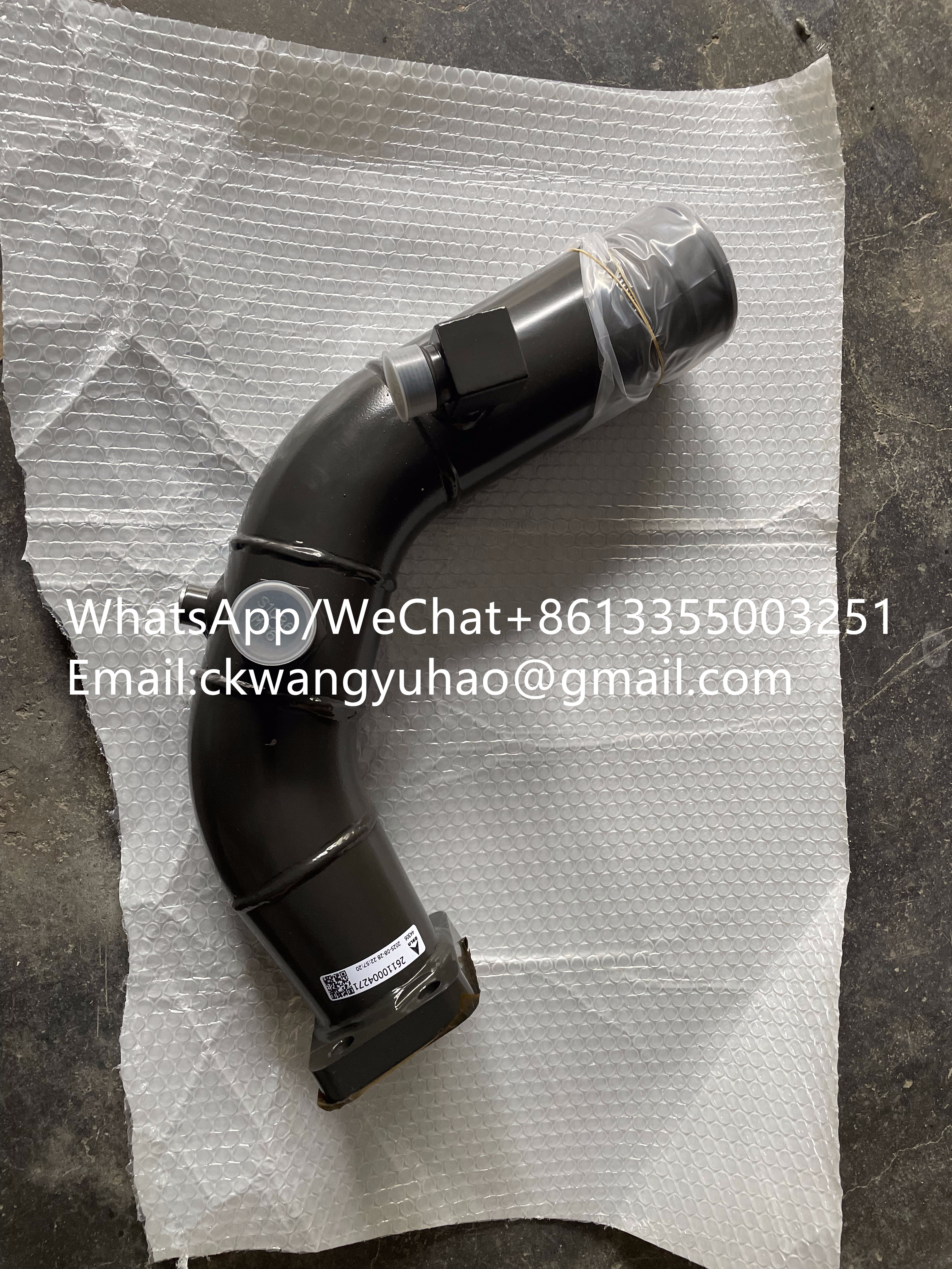 26110004271 Oil-Absorbing Steel Pipe - SDLG Excavator 250F 255F 275F Hydraulic Pump Suction Steel Pipe 26110004271

11222520 	Shim
14402406 	Bucket tooth protection
11222524 	Shim
14405904 	CUTTING EDGE
11222274 	Hammer
11222249 	Shim
11222250 	Shim
14403398 	Cap
26120007461 	Non-return valve
11220692 	EXPANSION TANK
14403141 	Dipper arm cylinder_assy for 6150f
11221308 	SEALING
11221309 	PLUG
11221312 	GASKET
11221316 	BUSHING
11221326 	INJECTOR
11221331 	RAIL
11221333 	PRESSURE PIPE
11221334 	PRESSURE PIPE